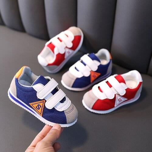 2021 Children Shoes Sneakers Spring Fashion Net Breathable Sports Running Shoes For Kids Girls Boys soft-soled Casual Shoes