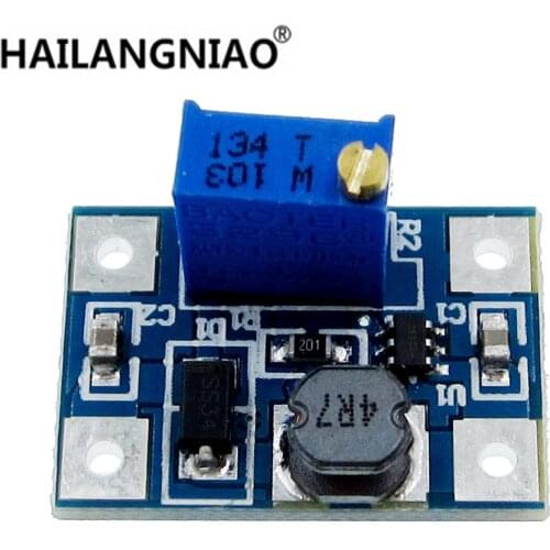 5pcs 2-24V to 2-28V 2A DC-DC SX1308 Step-UP Adjustable Power Module Step Up Boost Converter