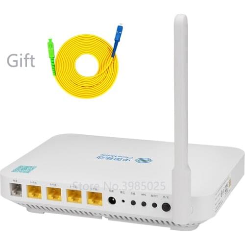 Alcatel Lucent Gpon G-140W-ME ONU 4GE+1VOICE+2USB+WIFI 2.4G&5G FTTH gpon ont Fiber optic equipment Router Mode English Firmware