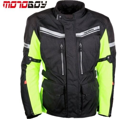 Free shipping 1pcs Motorbike Motorcycle Waterproof Jacket Gears Breathable Motocross Motorcycle Jacket With 5pcs pads