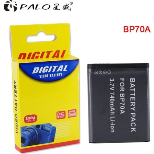 BP-70A EA-BP70A IA-BP70A BP70A IABP70A Battery for SAMSUNG AQ100, DV150F, ES65, ES67, ES70, ES71, ES73,ES74,ES75,ES80,MV800 ES90