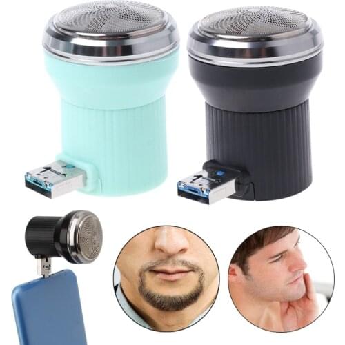 Kemei Creative Electric Shaver Mini Portable USB Charging Travel Beard Trimmer Razor