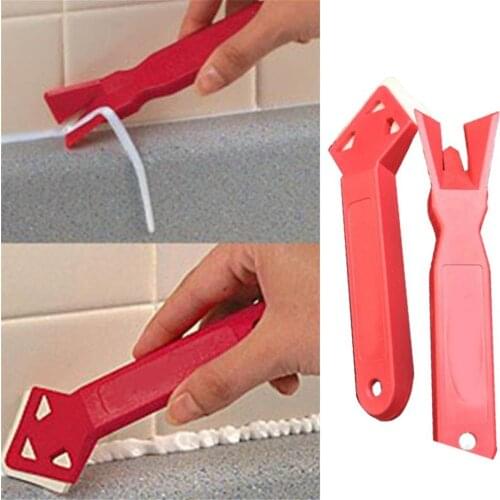 Mini Handmade Window Door Silicone Glass Cement Scraper Tool Caulking Finishing Sealant Grout Remover Spreader Spatula Tools