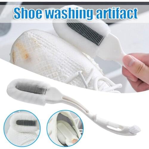 Shoes Cleaning Brushes Soft Scrubbing Brush Easy-to-Hold Cleaner Cleaning Tool For Shoes TN88