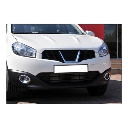 For Nissan Qashqai Fog light Frame Chrome Nickel Plating Accessories Modified Tunnıng Design Free Fast Shipping Designed Shaper