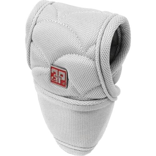 Gray Nylon Gear Shift Lever Knob Cover Protector Case for Car