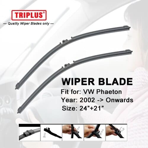 Wiper Blade for VW Phaeton (2002-Onwards) 1set 24"+21"