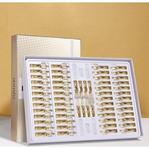 Moisturizing Face Essence Repairing Skin Care Set 60 PCS Niacinamide Vitamin C Serum Whitening Brightening Firming Anti Aging