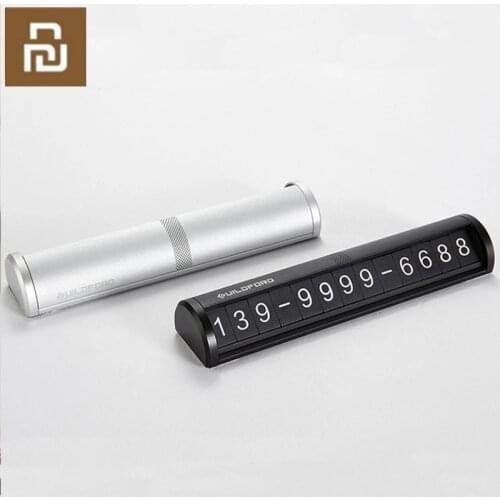 Youpin GUILDFORD Stop Sign Car Parking Card Stop Sign For Car Move Phone Number Card Creative Stereo Reverse Invisible H30