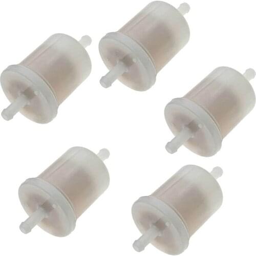 12581-43012 13301-43010 5 pcs Fuel Filter Fit for Kubota BX22D BX23D BX24D BX25 BX1870 BX1860 BX2360 larger HP engines