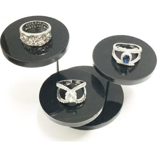3/12 Jewelry Stand Jewelry Towers Tier Acrylic Rotatable Jewelry Display Stands for Rings Earrings for Home Organization