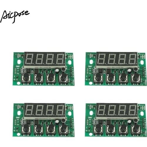 4Pcs/lots 54X3W/36x3w LED PAR Motherboard RGBW DC 12-36V Constant Pressure Motherboard 4/8CH Professional Stage Light Accessor