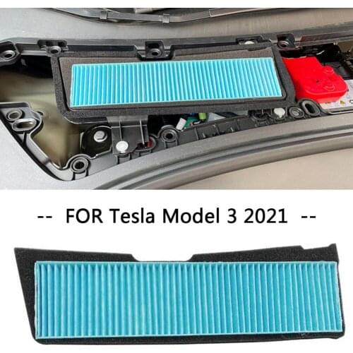 Air Filter Accessories Air Flow Vent Cover Air Intake Grille Anti-Blocking Protector for Tesla Model 3 2021 External