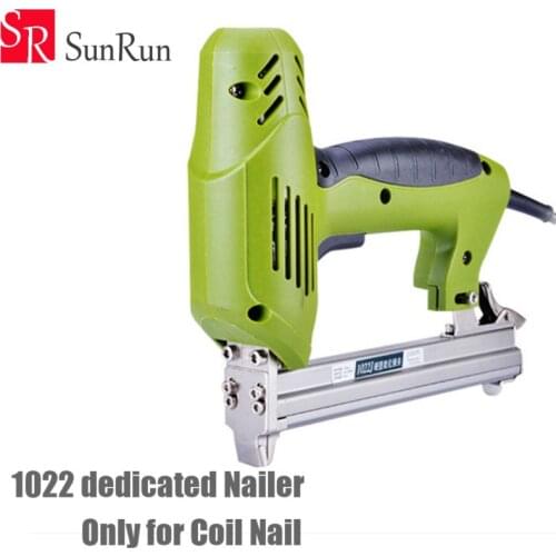 1022 Code nail dedicated Nailer 1800W 220-240V 30pcs/min Electric Nailer Gun Electric Stapler Straight Nail Gun Tool for Wood