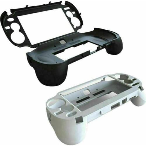 Matte Hand Grip Stand Case With L2R2 Button For Back Contact Handle V1000 Model Trigger Button For PS Vita 1000 Game Handle Set