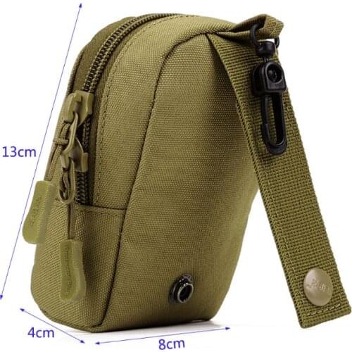 Y166 Mens Small Pouch Belt Waist Bag Fanny Pack Purse Hiking Sport Bum Bags