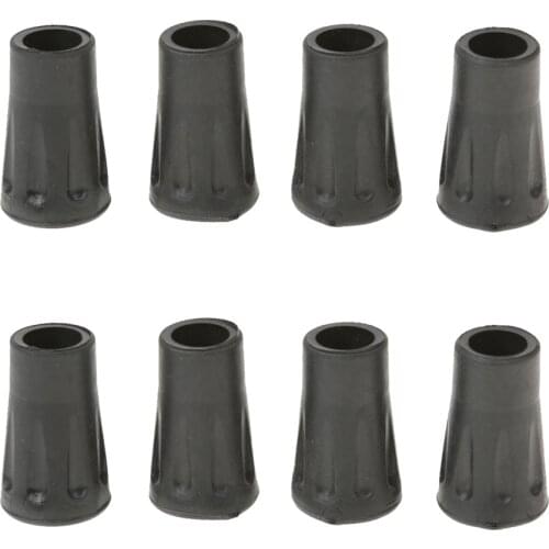 8pcs 4cm Replacement Rubber Ends Tips Walking Trekking Stick Pole Protector 4cm