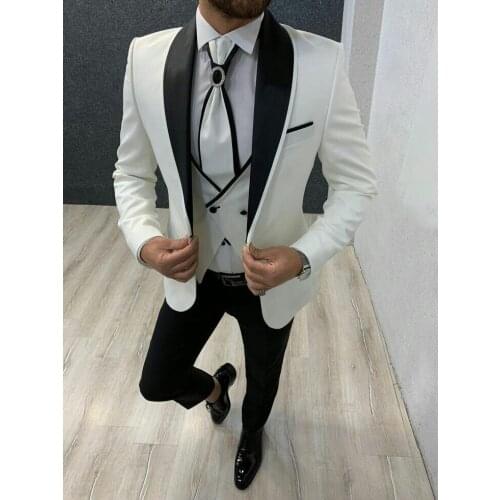 Latest Coat Pants Designs Men Suits For Wedding Suits Groom Tuxedo 3Piece Slim Fit Costume Homme Mariage Terno Blazer Masculino