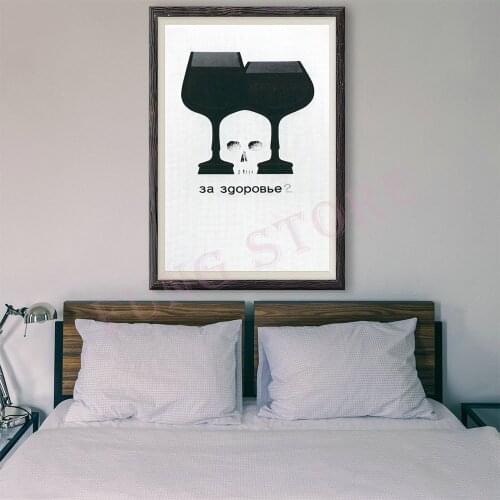 RE081 Retro Russian Style Painting Classical Wonderful 26 Custom Silk Poster Home Deco Wall Art Christmas Gift