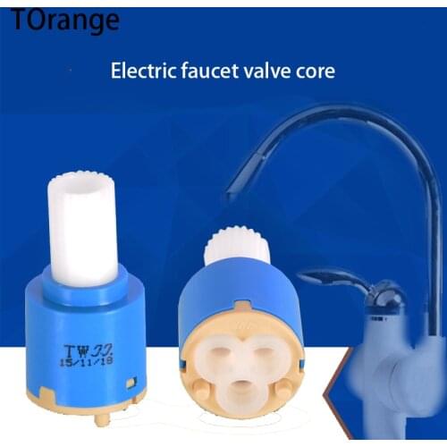 Spool Household electric hot water faucet quick hot instant valve repair parts kitchen dish basin faucet hot and cold water