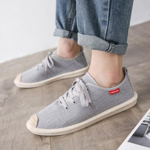 XIZOU Mens Espadrilles