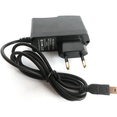 1.5A Mini USB EU Plug Home Wall Charger Power Adapter Cord For GPS Navigator