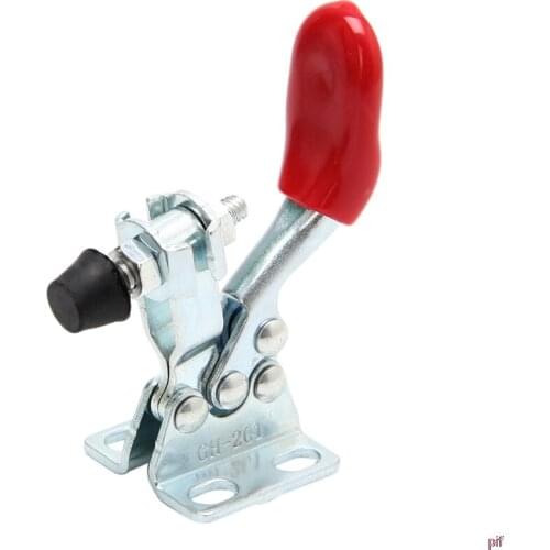 1Pc Metal Horizontal Quick Release Hand Tool Toggle Clamp For Fixing Workpiece