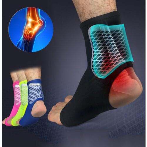 1PC Gym Sport Fitness Foot Ankle Sheath Protector Training Sock Pressurized Anti-Spore Net Basketball Feet Guards Bracer S-XL