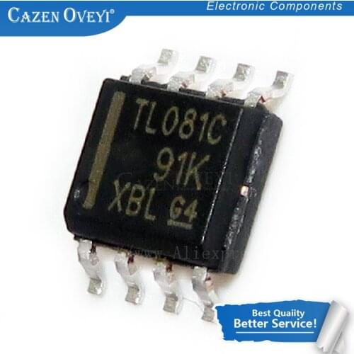 10pcs/lot TL081CDR SOP8 TL081C SOP TL081 SOP-8 SMD In Stock