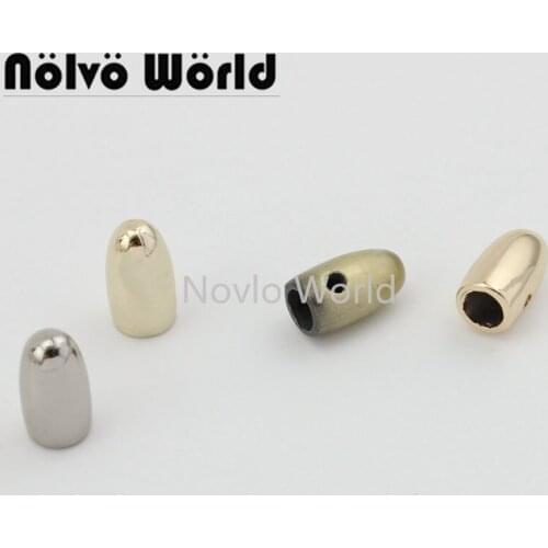 10 pieces test, 5 colors, 16mm, metal end clips handbag zipper clips tassel cap hanger connector witn screws accessories