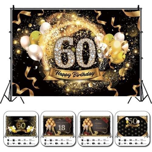 Birthday Background Decor 30 40 50 Birthday Party Decor Adult 30th 40th 50th 60th Birthday Party Supplies 30 Years Anniversary