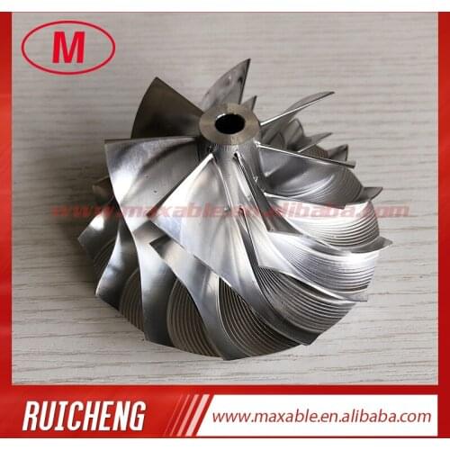 GT1449V 37.00/49.00mm 6+6 blades performance Turbo milling/aluminum 2618/billet compressor wheel for 821866-0001/0002/0003/0004