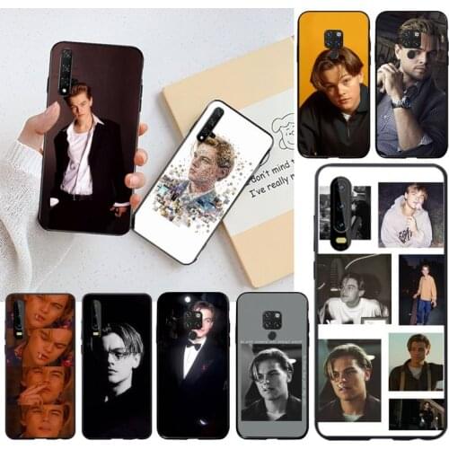 Cool Leonardo Dicaprio young Coque Shell Phone Case for Huawei P40 P30 P20 lite Pro Mate 20 Pro P Smart 2019 prime