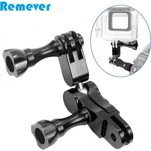 Aluminum Alloy Supports Bracekts for Gopro Hero SJcam Xiaoyi Cameras Holder Mounts Adaptor Frames for Action Cameras