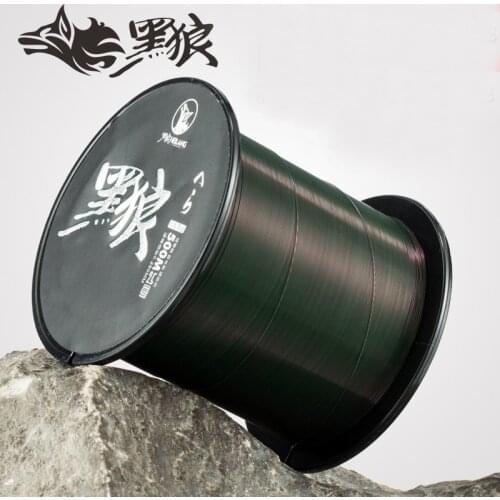 Black Wolf Phantom 500m color changing fishing line nylon fishing line super strong fishing line fishing line
