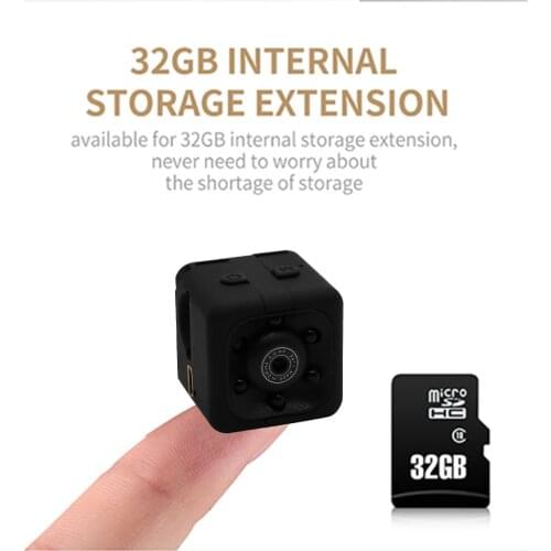 Mini Camera Smart Home Film Cameras Action Camera SQ11 HD Micro Camera 1080p Night Vision Sensor DV DVR Camera Video Recorder
