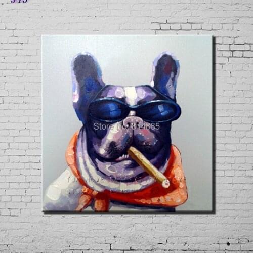 Cartoon Wall Picture Art 100%Hand painted Modern Abstract Oil Painting On Canvas Wall Art Decoration Gift No Framed CT032-7