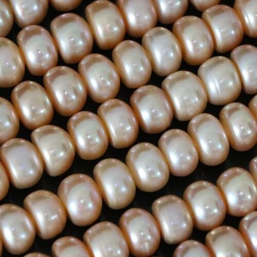 Natural orange freshwater pearl abacus beads fit nacklace bracelet weddings beauty jewelry making 15inch B1385