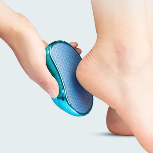 Glass Foot Grinder Grinding Stone Portable Waterproof Callus Remover Remove Dead Skin Ultra Clear Pedicure Tool Foot Care Tool