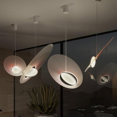 Nordic Milky Way Satellite Bedroom Bedside Lamp Designer Restaurant Bar Showroom Personalized Atmosphere Chandelier