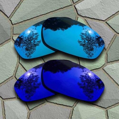 Sky Blue&Violet Blue Sunglasses Polarized Replacement Lenses for Oakley Blender