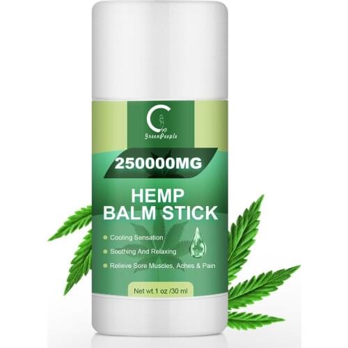 GPGP Greenpeople Hemp Seed Muscle Soothing Balm Massage Cream For Neck Pain Ointment Pain Relief muscle discomfort Skin Care