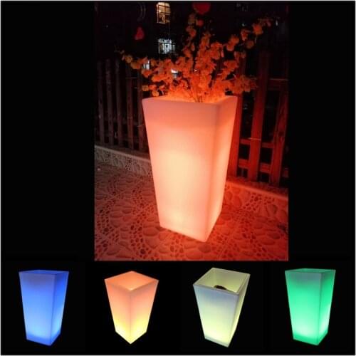 Led light garden flower pot / decorative led garden flower pot SK-LF13E Free shipping 1pc