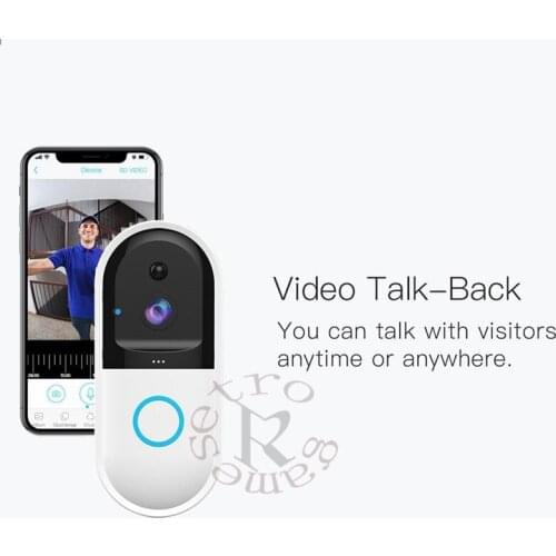 High Performance Smart WiFi Doorbell B50 1080P Video Doorbell Wireless HD Video Intercom Infrared Night Vision Smart Doorbell