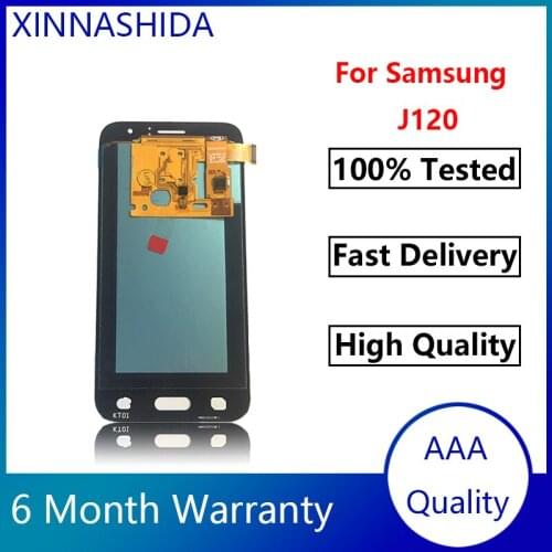4.5” AMOLED J120 LCD display for Samsung Galaxy J1 2016 J120 J120A J120F J120M LCD touch screen digitizer assembly