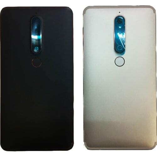 ZUCZUG New Metal Rear Housing Battery Cover For Nokia 6.1 2018 TA-1043 TA-1045 TA-1050 TA-1054 TA-1068 Rear Case Housing