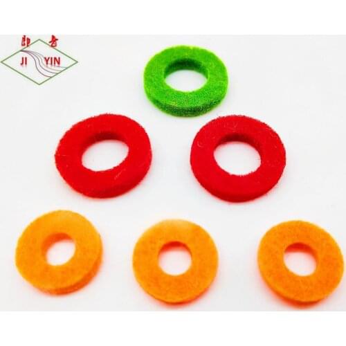 10 sets = 60pcs trumpet pads wool felt trumpet repair parts 3mm #8