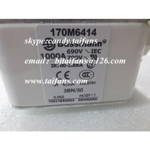 170M6414 1000A 690V fuse OEM China new high quality 1 year warranty