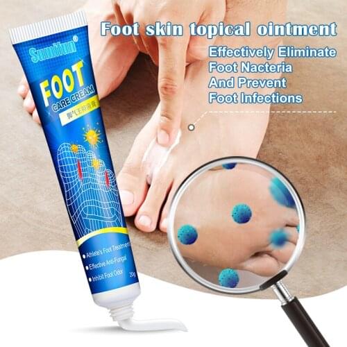 20 Anti Fungal Infections Foot Cream for Athletes Foot Pain Relief Beriberi Itch Erosion Peeling Blisters Feet Ointment