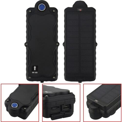 3G WCDMA Solar GPS tracker TK10SGSE GPS Locator 10000mAh long standby battery Real-time tracking for Vehicle Cars